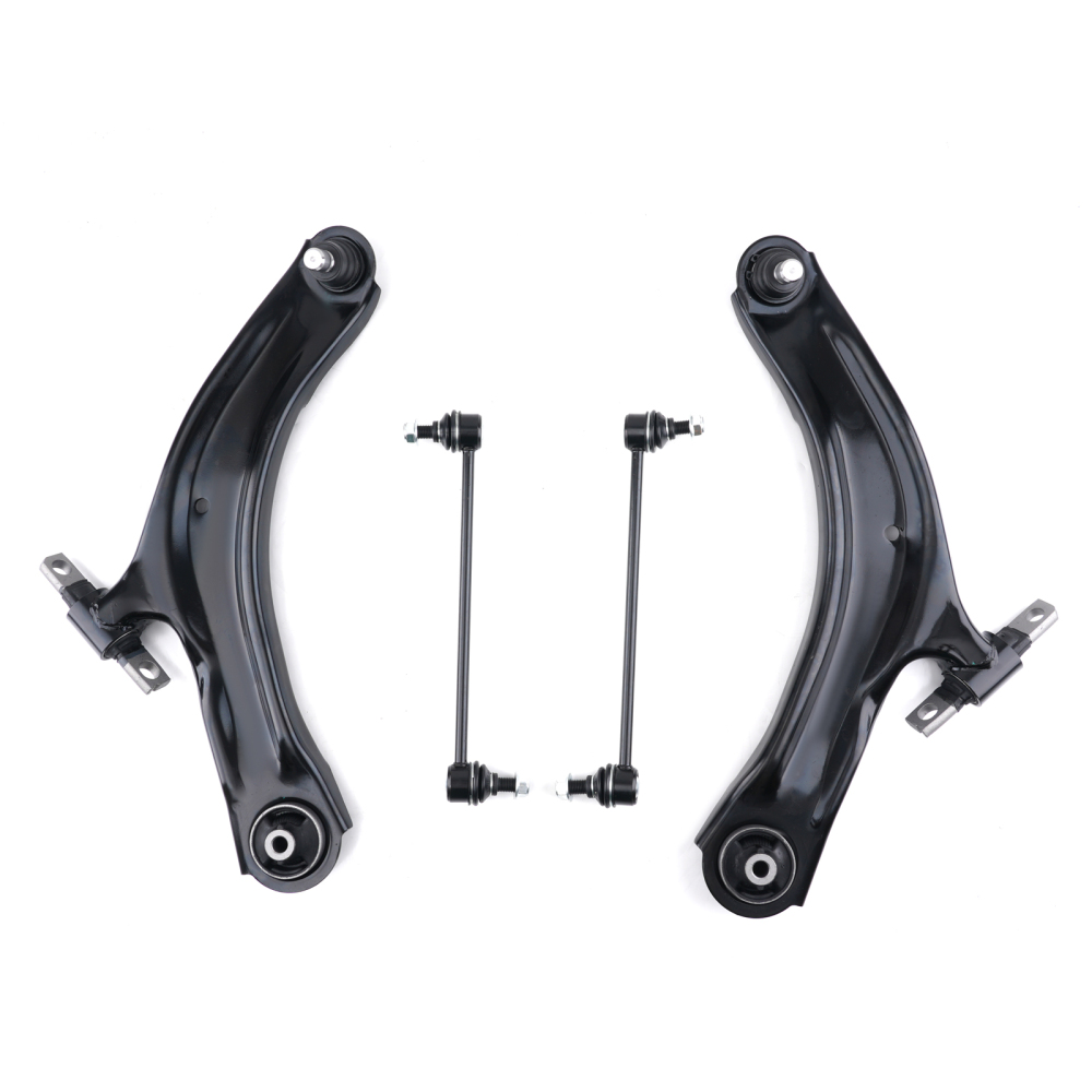 Front Lower Control Arms Ball Joints Sway Bar Links compatible for Nissan Sentra 2007-2012