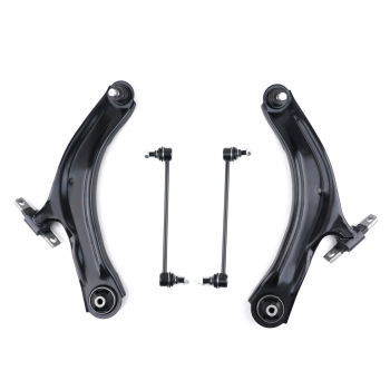 Front Lower Control Arms Ball Joints Sway Bar Links compatible for Nissan Sentra 2007-2012