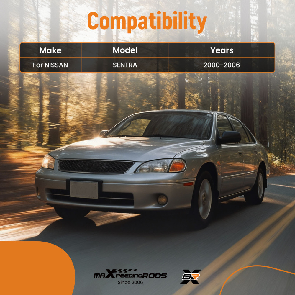 FRONT LOWER CONTROL ARM WITH BALL JOINT L+R compatible for NISSAN PULSAR / SENTRA 2000-2006