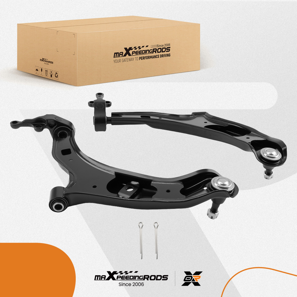 FRONT LOWER CONTROL ARM WITH BALL JOINT L+R compatible for NISSAN PULSAR / SENTRA 2000-2006