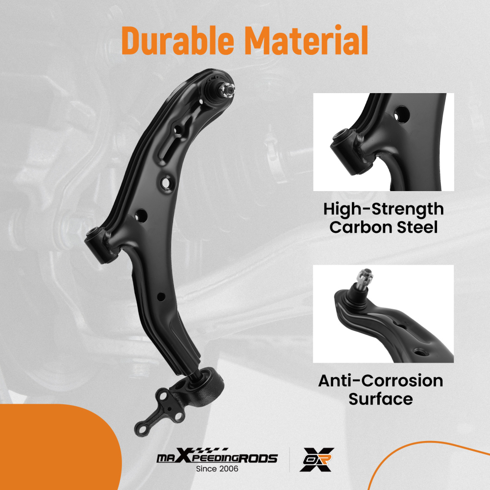 8PC Front Lower Control Arm For 2001 2002 2003 2004 2005 2006 compatible for Nissan Sentra