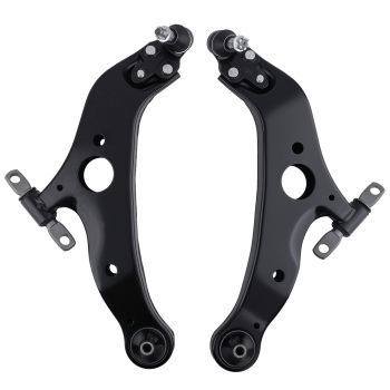 6x Front Lower Control Arms Tie Rods Stabilizer Link for 2004-2010 compatible for Toyota Sienna