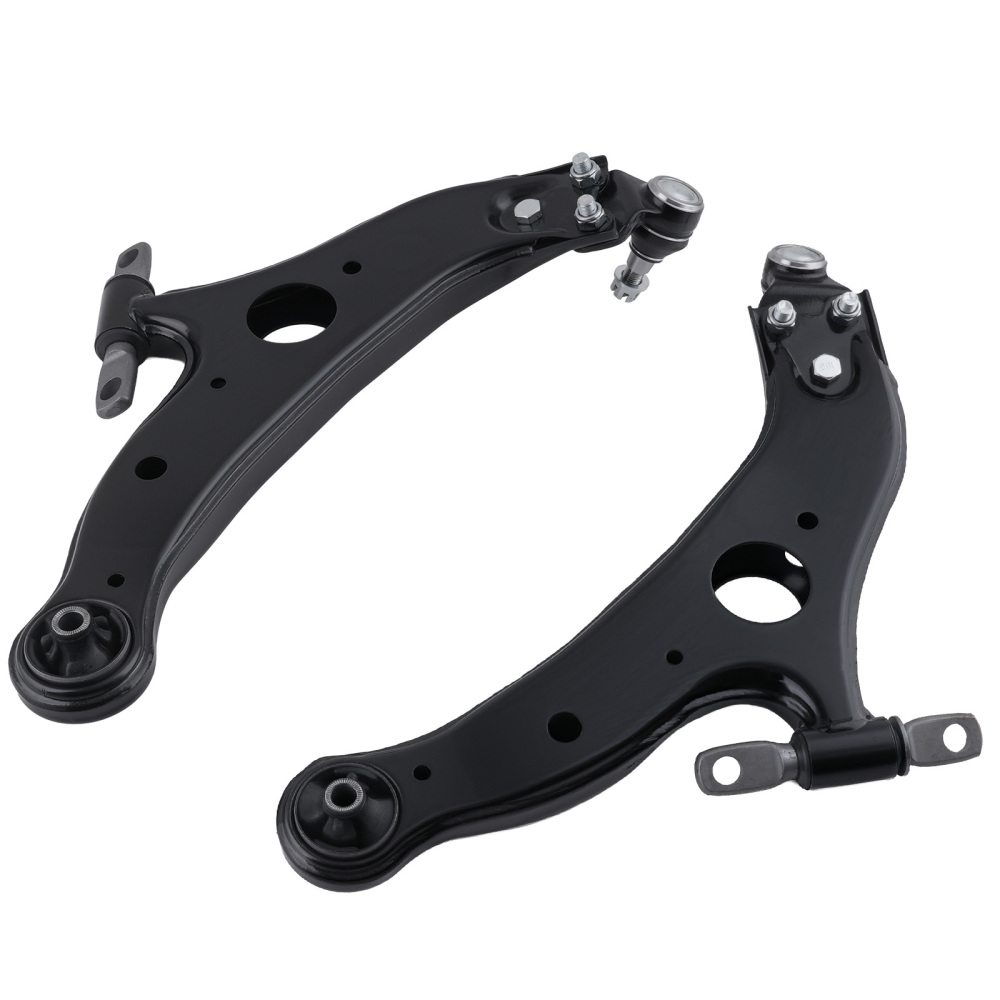 6x Front Lower Control Arms Tie Rods Stabilizer Link for 2004-2010 compatible for Toyota Sienna