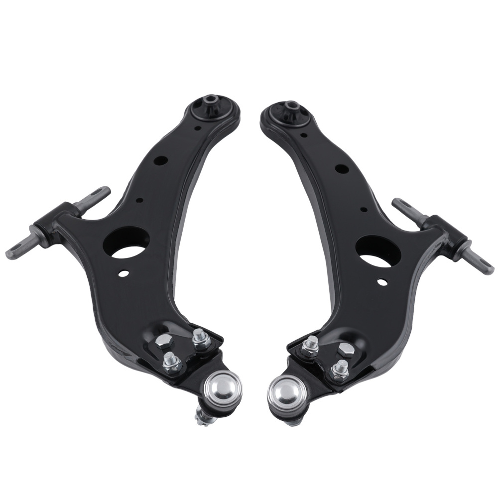 6x Front Lower Control Arms Tie Rods Stabilizer Link for 2004-2010 compatible for Toyota Sienna