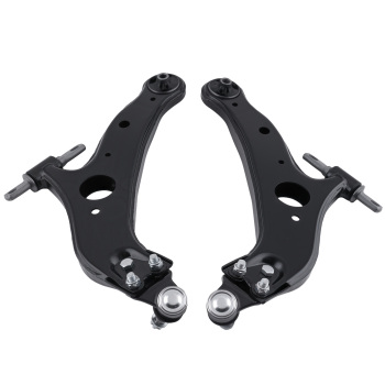 6x Front Lower Control Arms Tie Rods Stabilizer Link for 2004-2010 compatible for Toyota Sienna