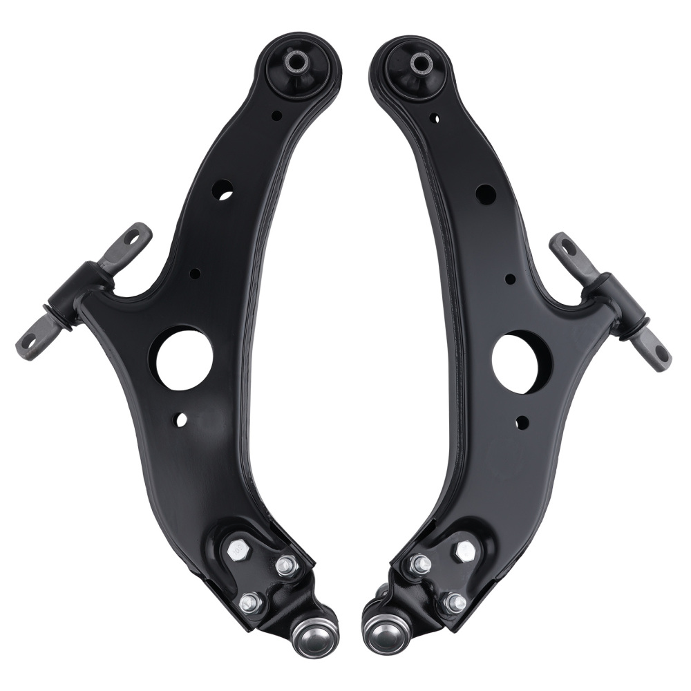 6x Front Lower Control Arms Tie Rods Stabilizer Link for 2004-2010 compatible for Toyota Sienna