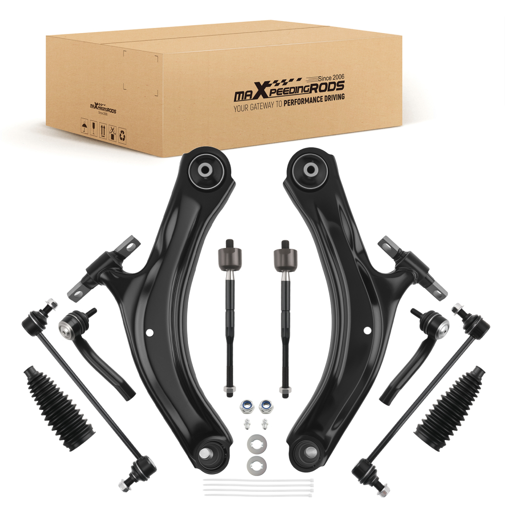 maXpeedingrods 10Pcs Front Suspension Kit Compatible for Nissan Sentra 2007-2012