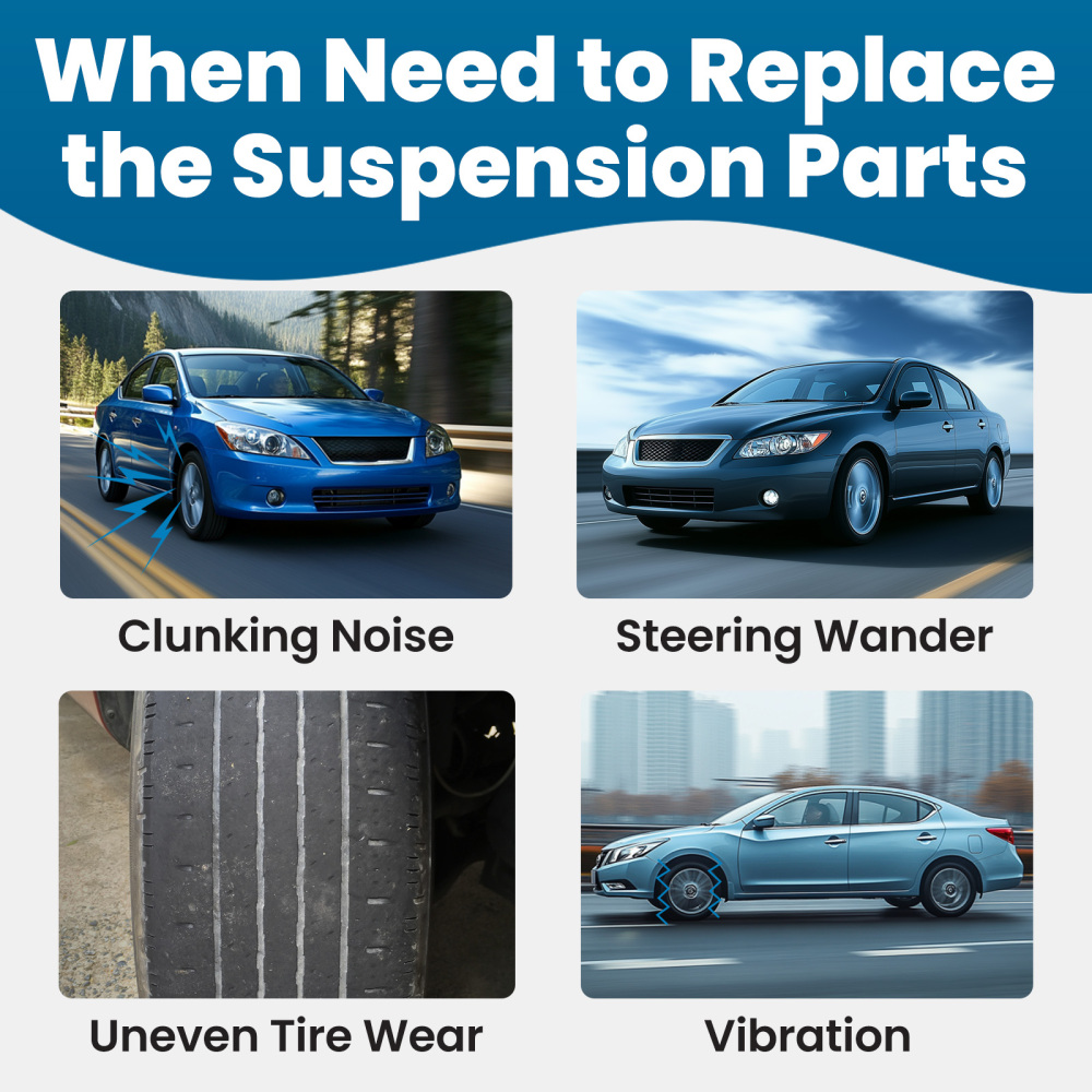 maXpeedingrods 10Pcs Front Suspension Kit Compatible for Nissan Sentra 2007-2012