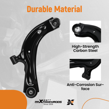 Front Lower Control Arm Assembly compatible for Chevrolet City Express 2015-2018 CK622159