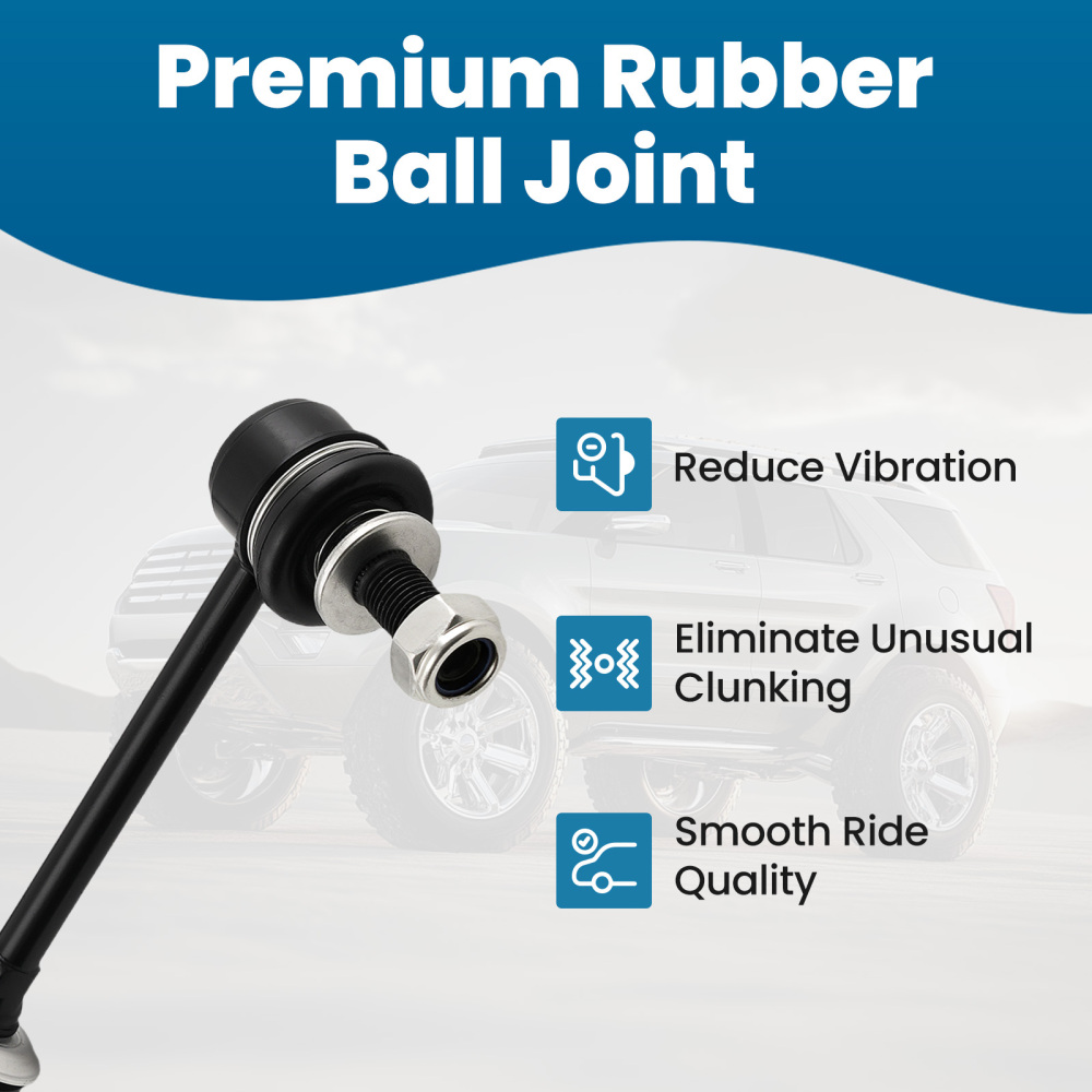 10x Front Stabilizer/Sway Bar LinkBall Joint compatible for Toyota Sequoia Tundra 03-07
