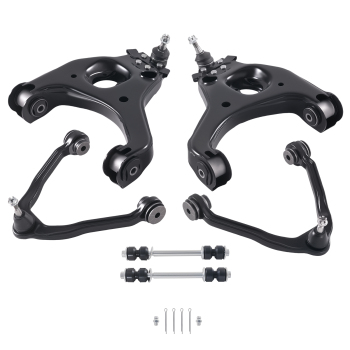 RWD Front Control Arms Sway Bar Links for 1999 2000-2006 compatible for Chevy Silverado 1500