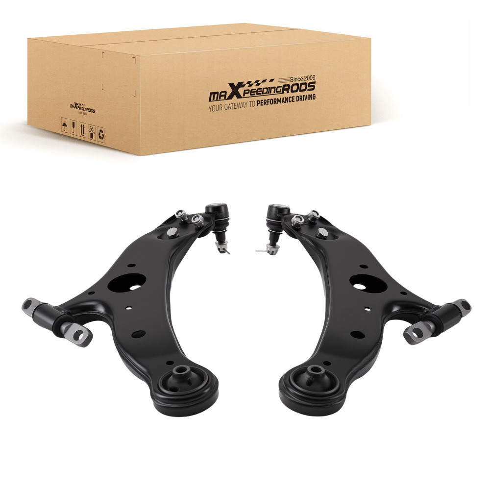 2pc Front Lower LeftRight Control Armball Joint compatible for Toyota Sienna 04-2010