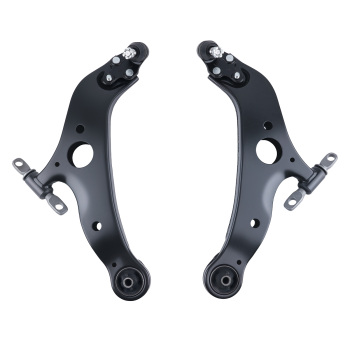 Front Suspension Kit w/ Control Arm, Sway Bar LinkTie Rod Compatible for 2004–2009 compatible for Toyota Sienna