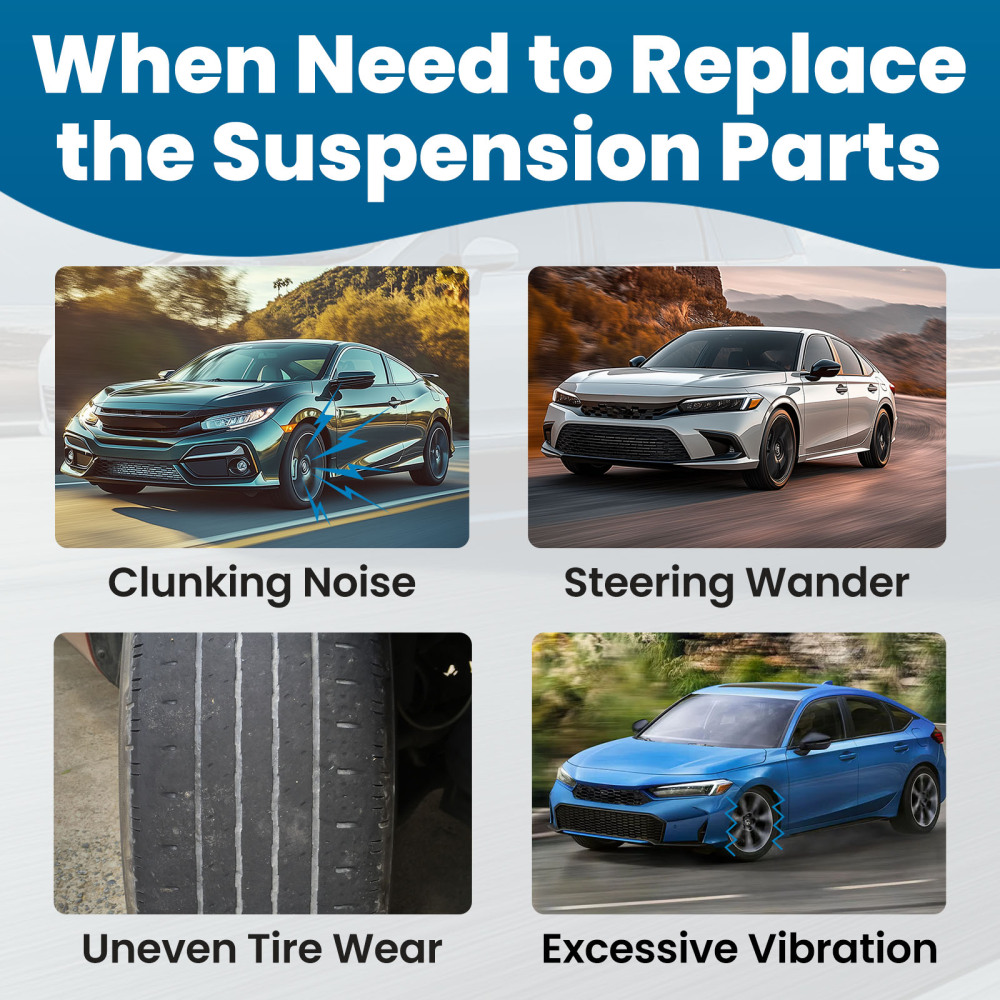 Front Lower Left Driver Control Arm ball Joint compatible for Toyota Sienna 04-2010 MS86169