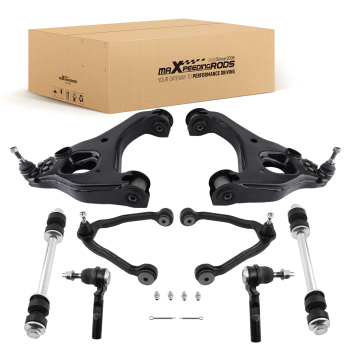 Front Suspension Control Arm Sway Bars Tie Rods For 1999 - 2006 compatible for GMC Sierra 1500