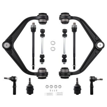 10x Front Upper Control Arms Ball Joints for 2011 - 2019 compatible for Chevy Silverado 3500 HD