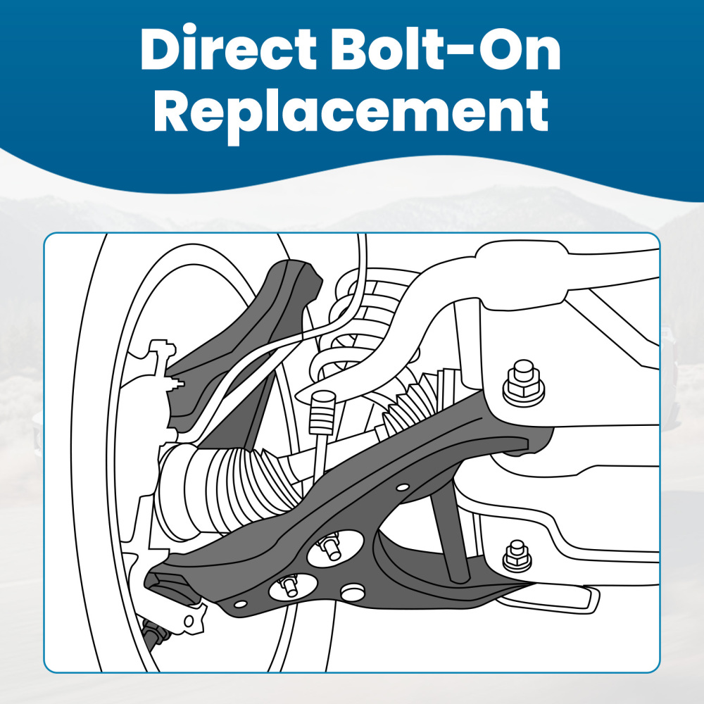 10x Front Upper Control Arms Ball Joints for 2011 - 2019 compatible for Chevy Silverado 3500 HD