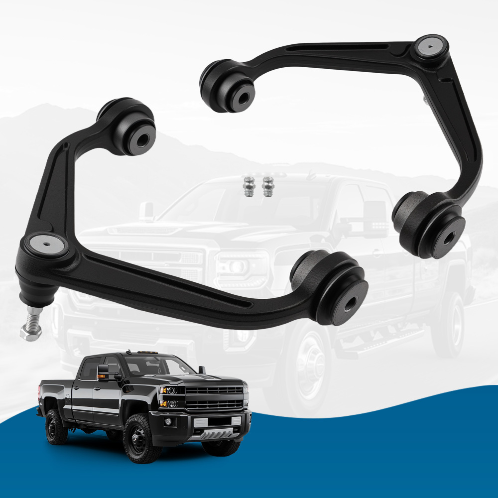 2pcs Front Upper Control Arms for 2011-2019 compatible for Chevy Silverado Sierra 2500 3500 HD