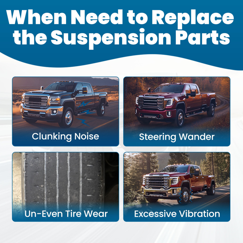 2pcs Front Upper Control Arms for 2011-2019 compatible for Chevy Silverado Sierra 2500 3500 HD