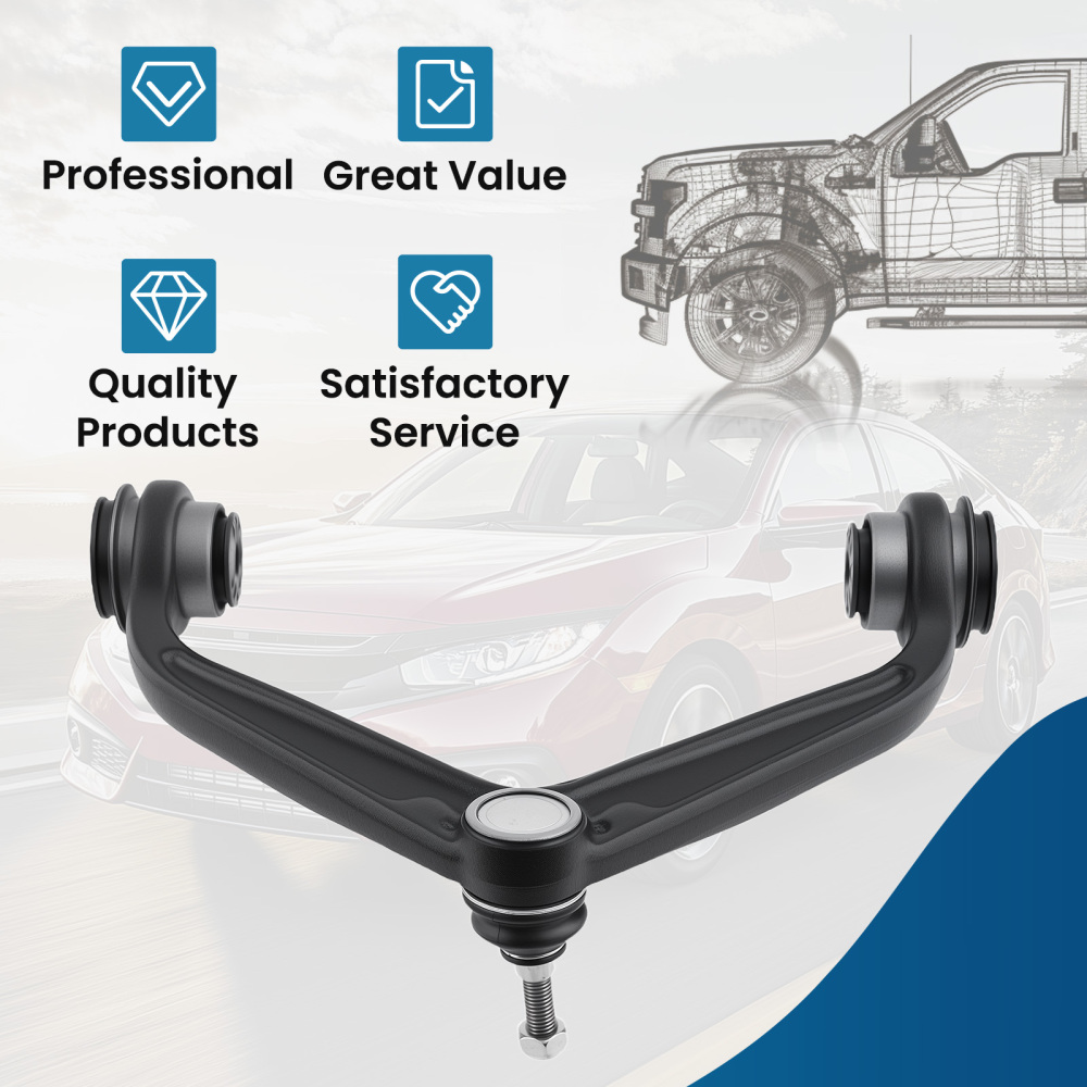 Front Upper Control Arm w/ Ball Joint for 2011 - 2019 compatible for Silverado Sierra 2500 HD
