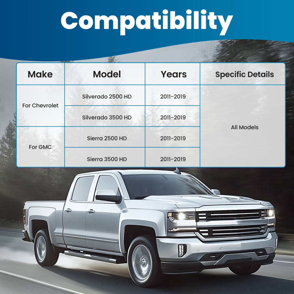 Front Upper Control Arm w/ Ball Joint for 2011 - 2019 compatible for Silverado Sierra 2500 HD