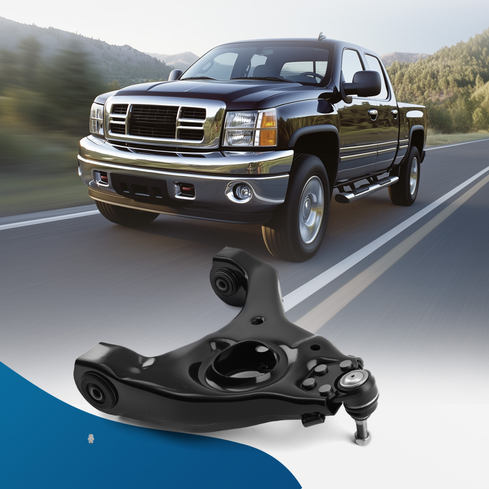 Front RH Lower Control Arm and Ball Joint for 1999 - 2006 compatible for GMC Sierra 1500 RWD