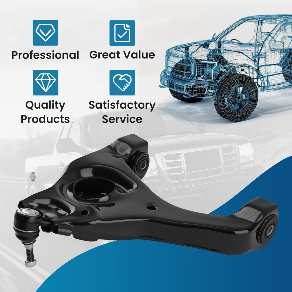 Front RH Lower Control Arm and Ball Joint for 1999 - 2006 compatible for GMC Sierra 1500 RWD