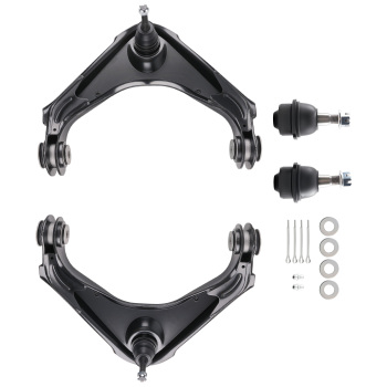 Front Upper Control Arms Ball Joints compatible for Chevrolet Silverado 2500 HD compatible for Hummer H2