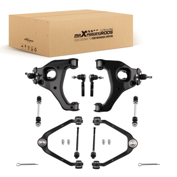 10x Front Control Arms Suspension Kit compatible for Chevrolet Silverado 1500 1999-2006 RWD