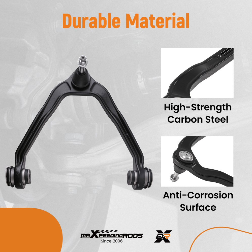 Front Upper Control Arms Sway Bar Links for 1999-2006 compatible for Chevy Silverado 1500 2WD