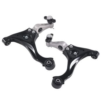 Front Upper Lower Control Arms Tie Rods Boots Sway Bars for 06-08 compatible for Hyundai Sonata