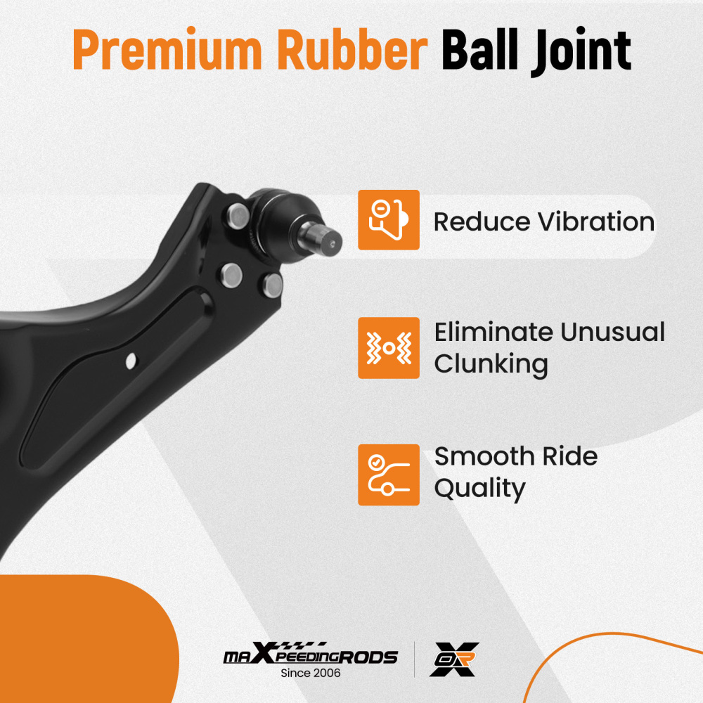 Suspension Front Lower Control Arms Tie Rods compatible for Chevy Sonic 2012 2013-2019