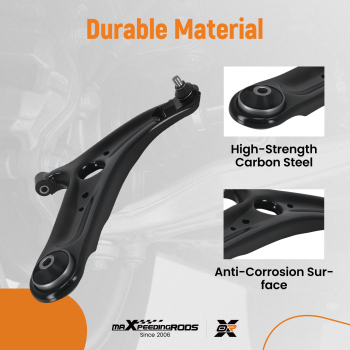 Front Right Lower Control Arm W/Ball Joint compatible for Kia Soul 2010 2011 2012 2013