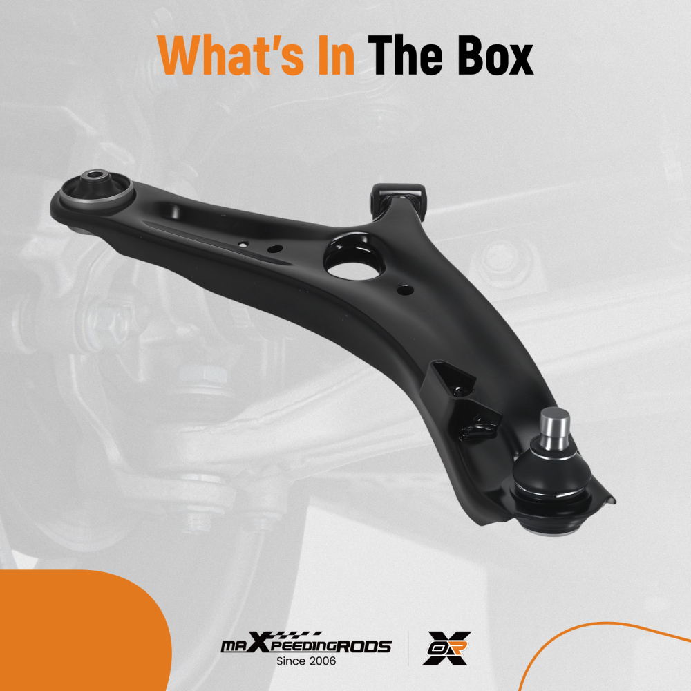 Front Right Lower Control Arm W/Ball Joint compatible for Kia Soul 2010 2011 2012 2013