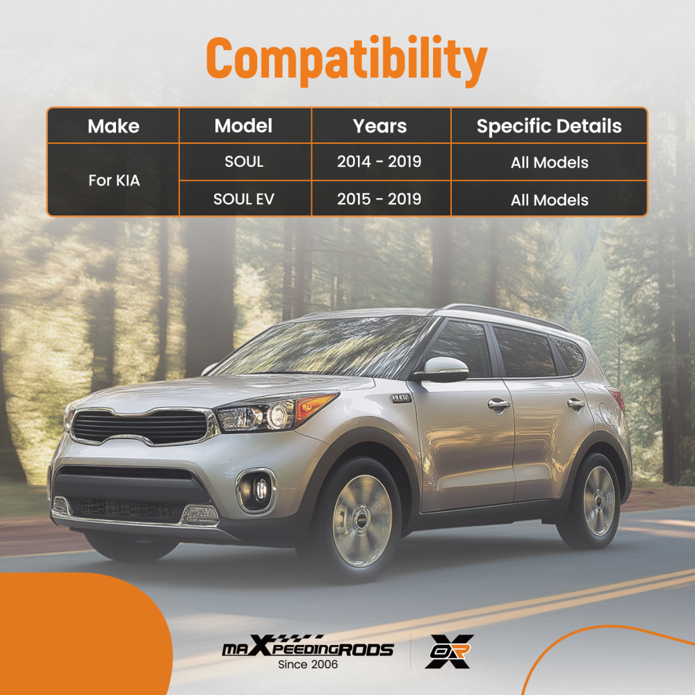 Front Lower Control Arm w/ Ball Joint compatible for KIA SOUL 2014-2019 RK623346 RK623345