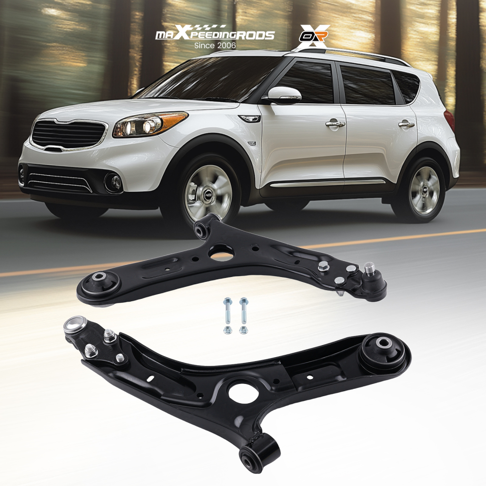 Front Lower Control Arm w/ Ball Joint compatible for KIA SOUL 2014-2019 RK623346 RK623345