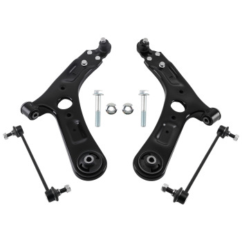 Front Lower Control Arm Assembly Sway Bar Link compatible for Kia Soul 2014-2019 548304L000