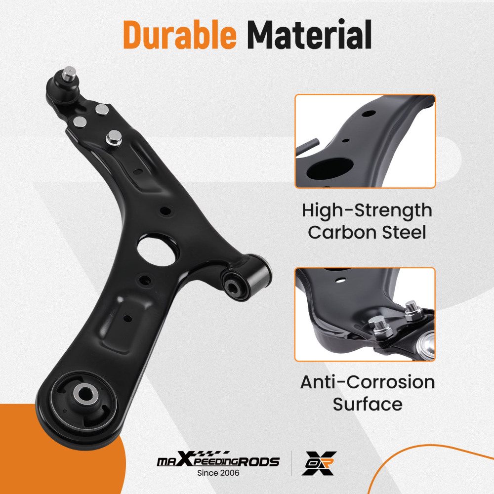 Front Lower Control Arm Assembly Sway Bar Link compatible for Kia Soul 2014-2019 548304L000