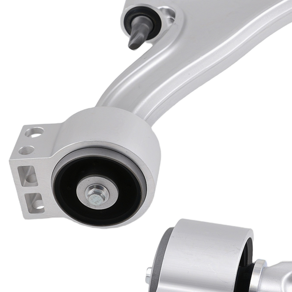 4pcs Front Lower Control Arms w/ Ball Joint Tie Rods For 2010-2016 compatible for Cadillac SRX