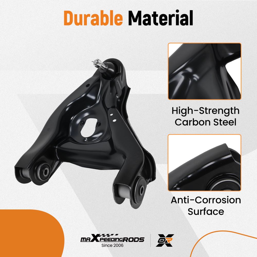 Front Lower Right Control Arm For 1988-2000 compatible for Chevy Gmc C2500 C3500 C1500 compatible for Suburban