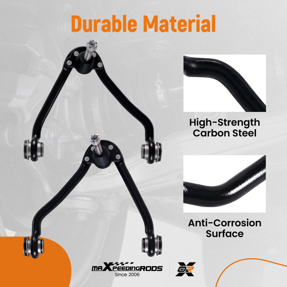Front Upper Control Arms Ball Joint Idler Pitman Arms compatible for Chevy C1500 compatible for Suburban