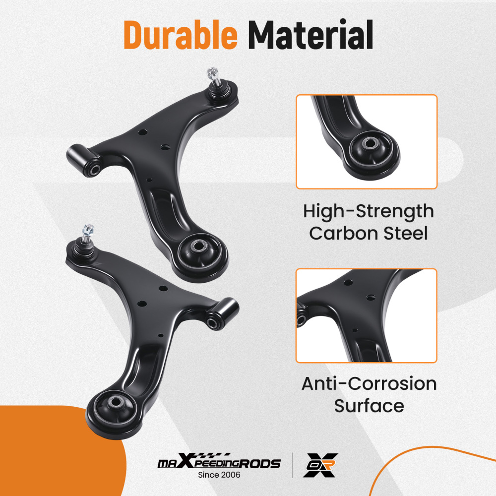 Front Lower Control Arm Ball Joints Assembly for 2006 - 2013 compatible for Suzuki Grand Vitara