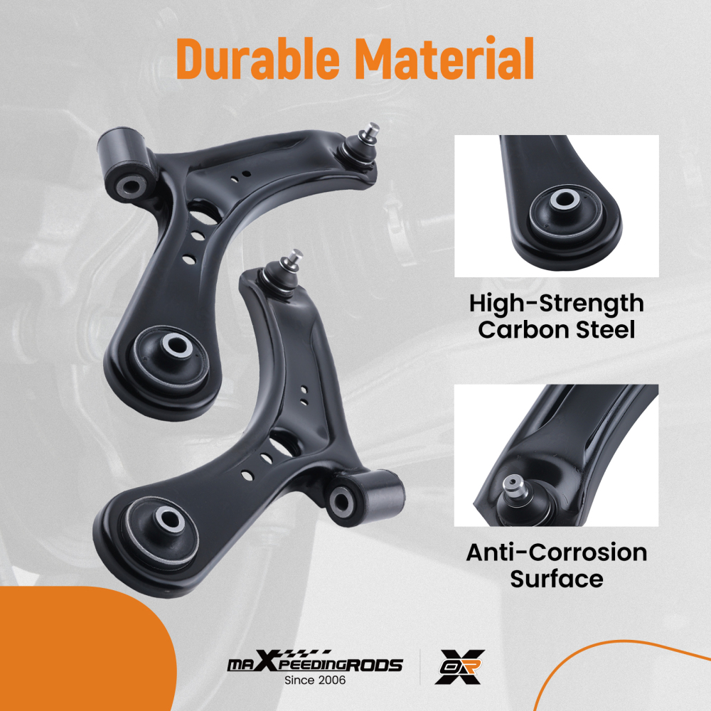 Front LeftRight Lower Control Arms w/Ball Joints for 2007 - 2013 compatible for Suzuki SX4