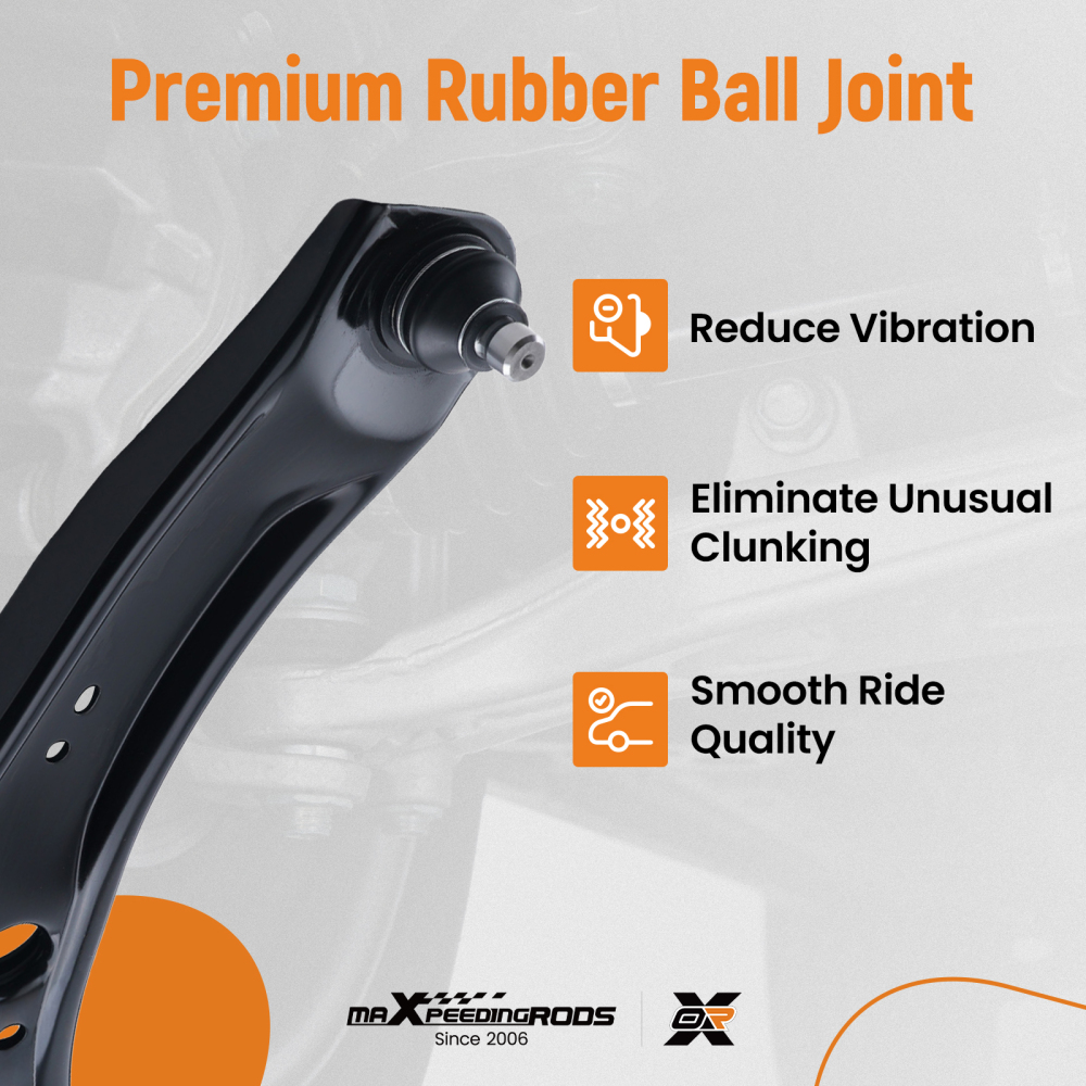 Front LeftRight Lower Control Arms w/Ball Joints for 2007 - 2013 compatible for Suzuki SX4