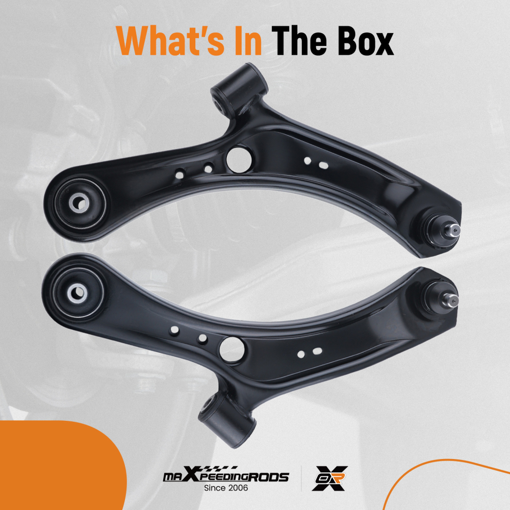 Front LeftRight Lower Control Arms w/Ball Joints for 2007 - 2013 compatible for Suzuki SX4