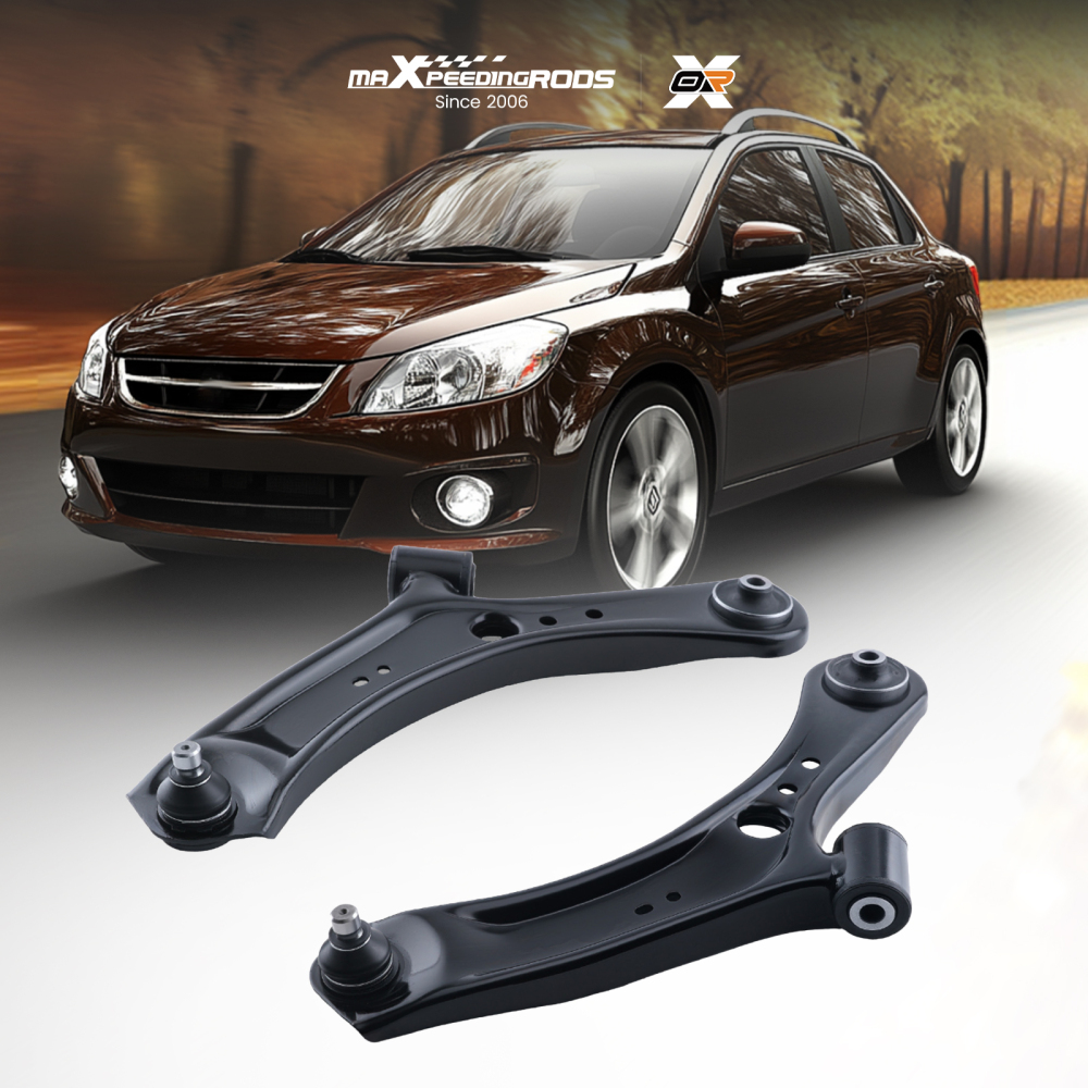 Front LeftRight Lower Control Arms w/Ball Joints for 2007 - 2013 compatible for Suzuki SX4
