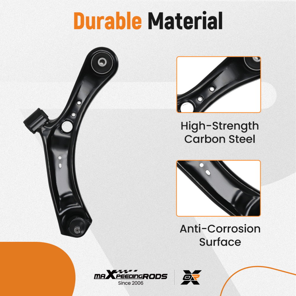 Front Left Lower Control Arm w/Ball Joint Assembly for 2007 2008-2013 compatible for Suzuki SX4
