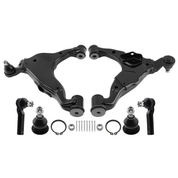 8x Front Lower Upper Control Arm Ball Joint compatible for Toyota Tacoma PreRunner 2005-15