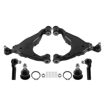 Front Lower Control Arms Sway Bar End Linsk Tie Rods compatible for Toyota Tacoma 2005-2015