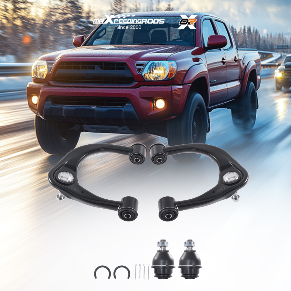 4x Front Upper Control ArmsLower Ball Joints compatible for Toyota Tacoma 2005-2023 2015